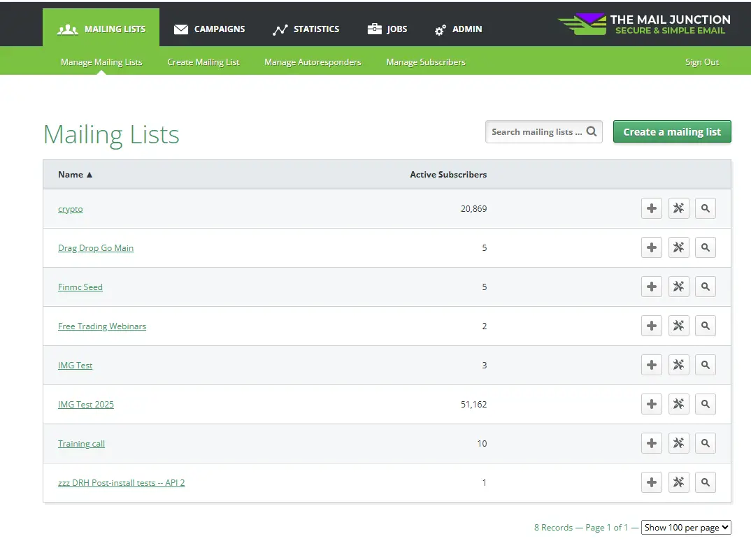 Step 1 - Upload your Contact List